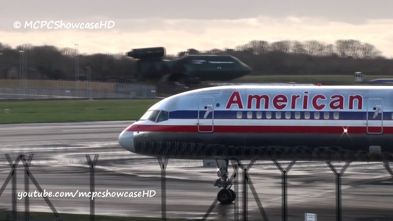 AMERICAN AIRLINES 757-200 TAKE OFF 23R (MAN/EGCC)