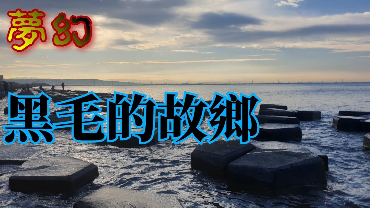 火力出水口釣黑毛|下午狂咬，手拉著線也能中魚