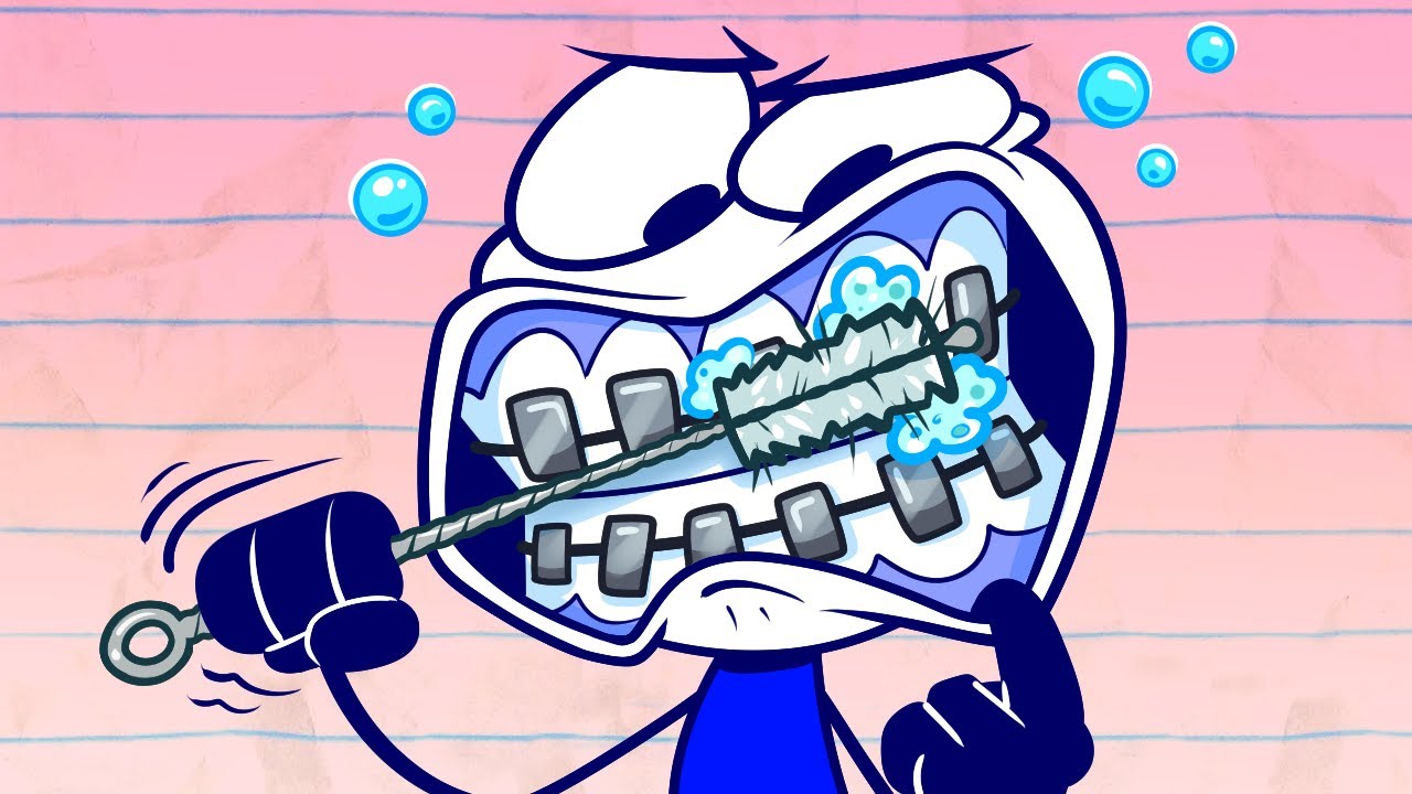 Between A Rock And A Hard Brace | Pencilmation Cartoons!