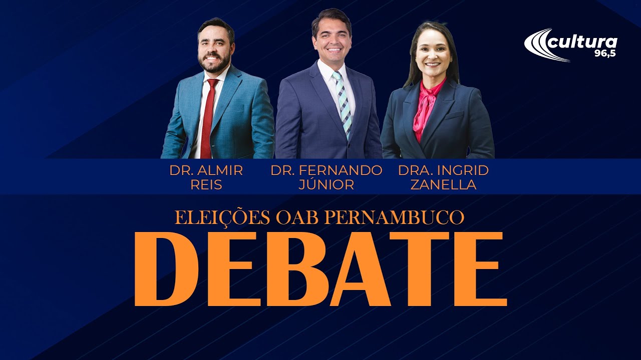 DEBATE ELEIÇÕES OAB PE | 08.11.2024