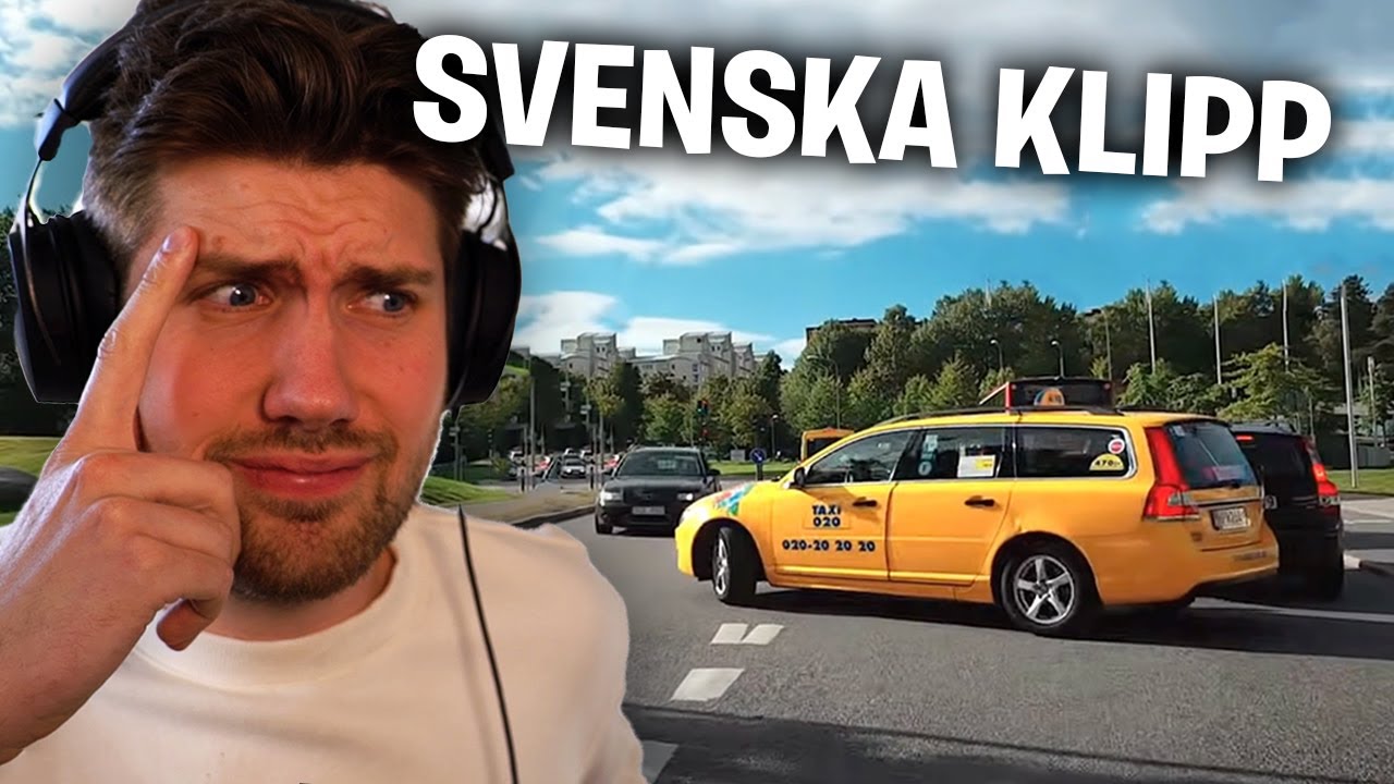 Stockholmare i trafiken är LIVSFARLIGA *REAGERAR PÅ DASHCAM FAILS*