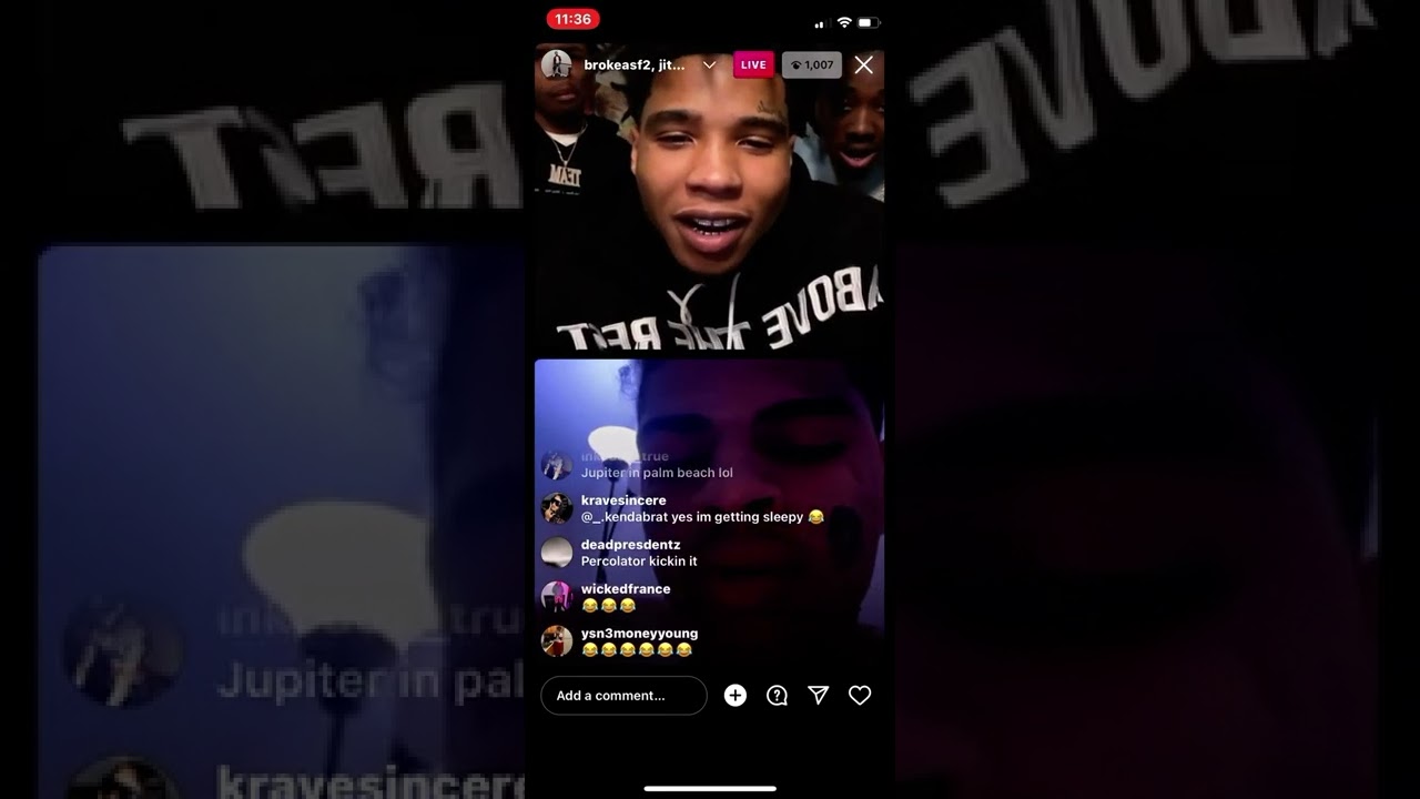 Лилджитмен спорит с Брокеасфом в прямом эфире в Инстаграме 😭😭😆😆😂