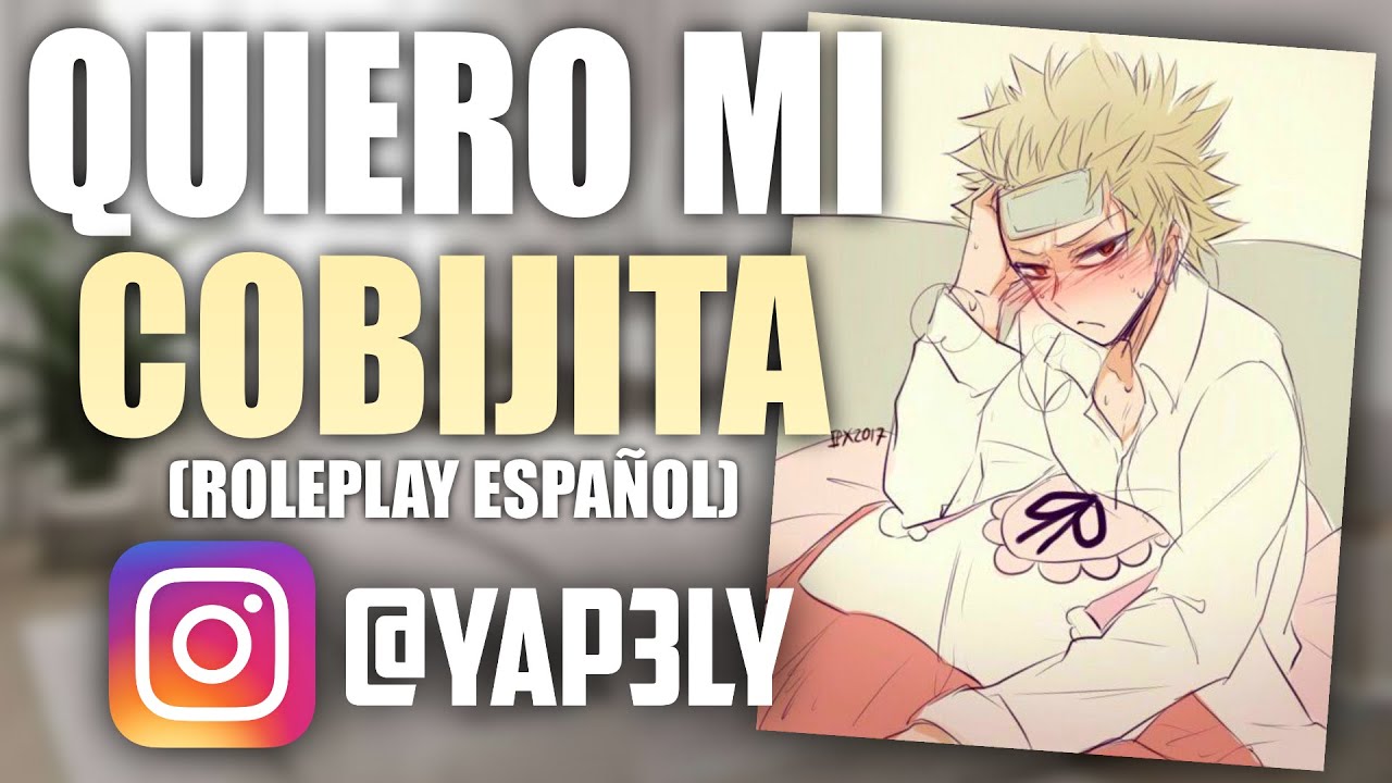 Quiero mi cobijita 🥺 Cuidas a bakugou enfermito 🤧 ASMR Bakugou Roleplay