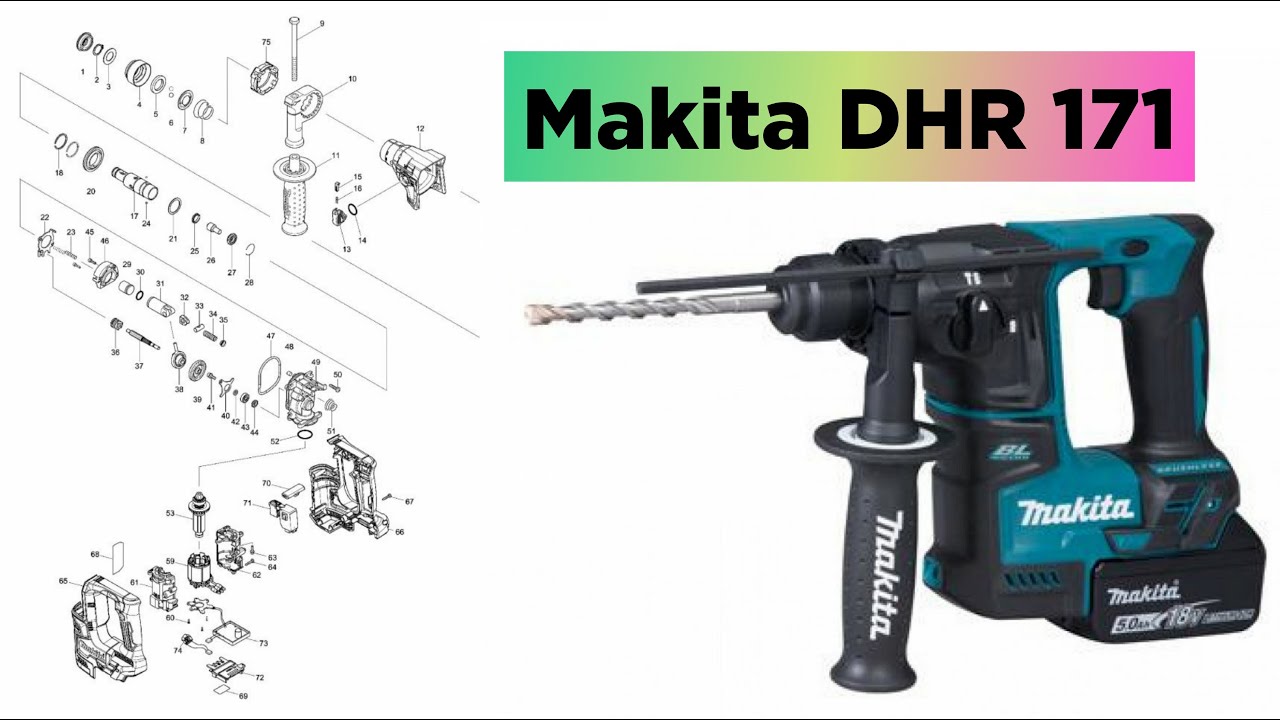 Makita DHR 171 mechanical problem fix