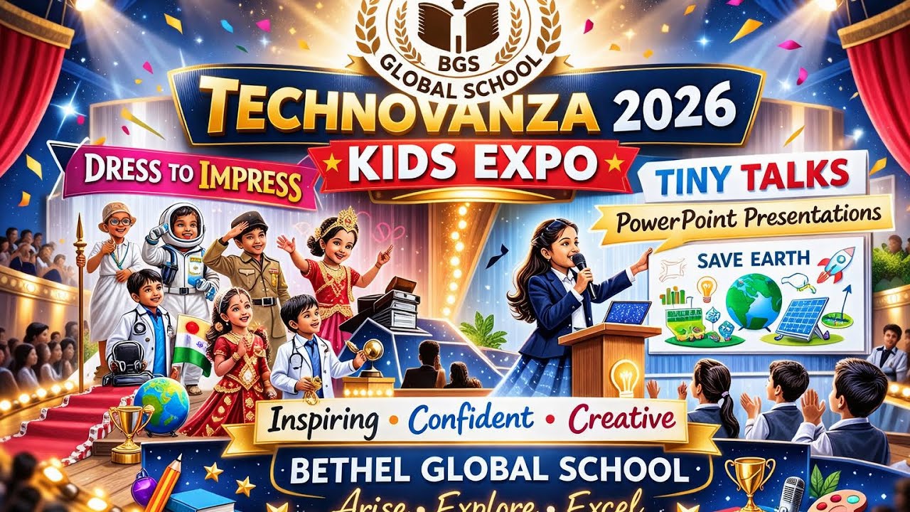 TECHNOVANZA 2026 Kids Expo 🎉 | Dress to Impress & Tiny Talks | Bethel Global School
