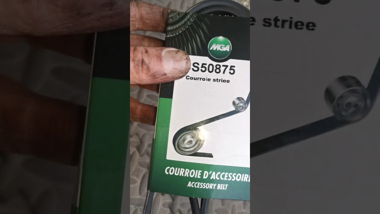 Galet tendeur courroie accessoire Ford Mondeo 1,8 TD 90 cv moteur endura de
