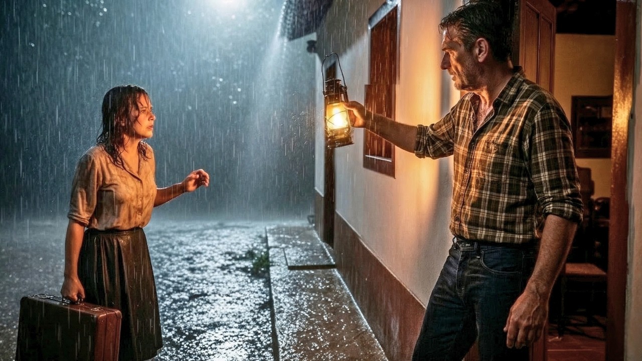 Sem nada e com febre, a Viúva bateu na porta de um Estranho... O que ele fez SURPREENDEU a todos!