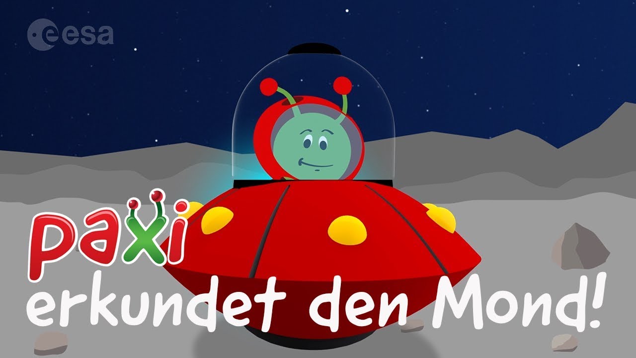 Paxi erkundet den Mond!
