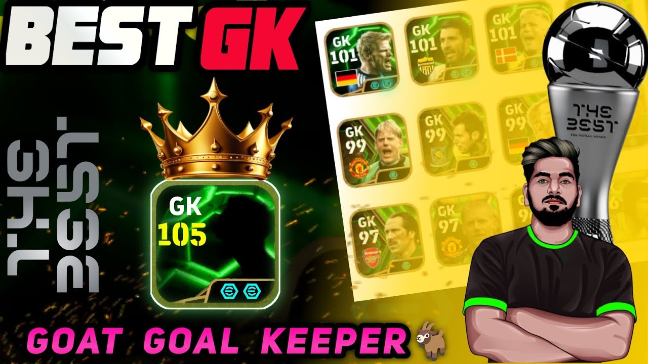 Best GK Award Of EFOOTBALL 25💥 | Goat Goalkeeper🐐 | Glitch Saves + 1v1 + Long Ranger + Double Saves