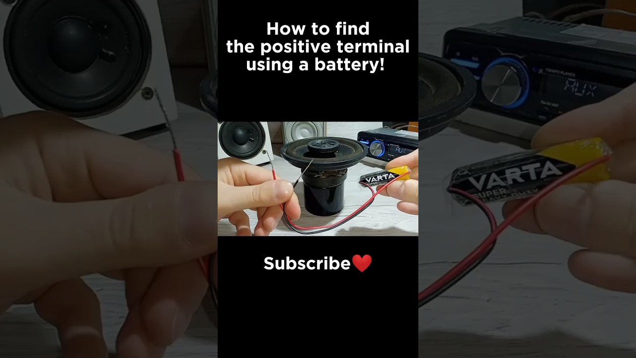 Quick and Easy Speaker Polarity Testing &ndash; No Multimeter Required!