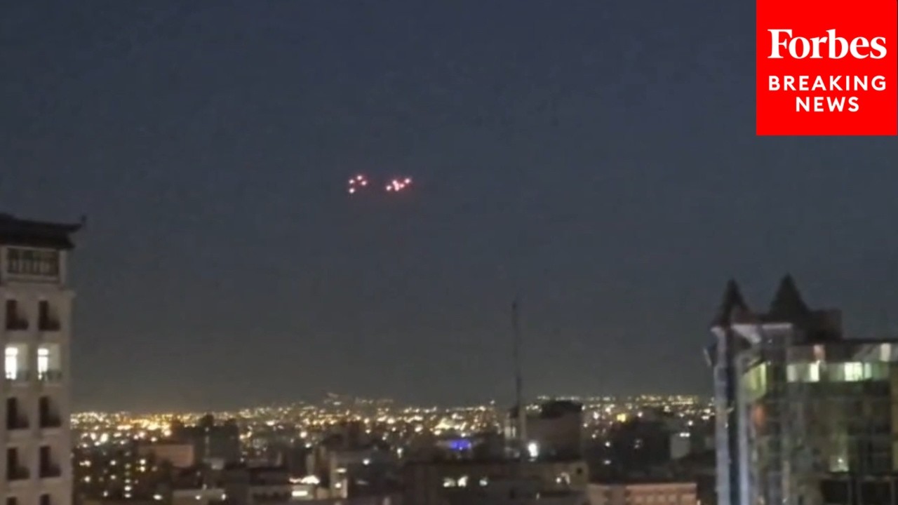 Iranian Air Defenses Activate Amid U.S.-Israeli Strikes In Tehran
