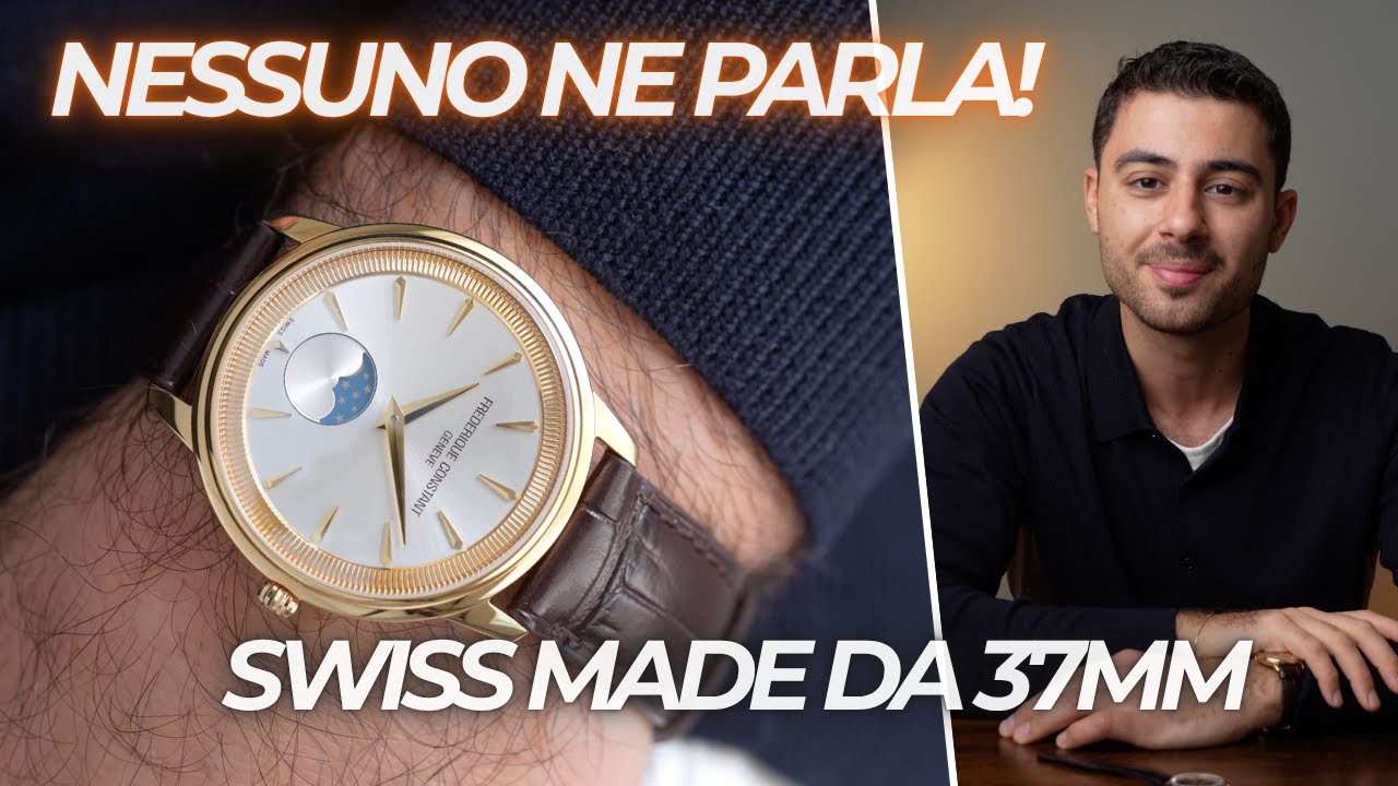 NESSUNO ne ha parlato?! Frederique Constant Classic Moneta Moonphase...