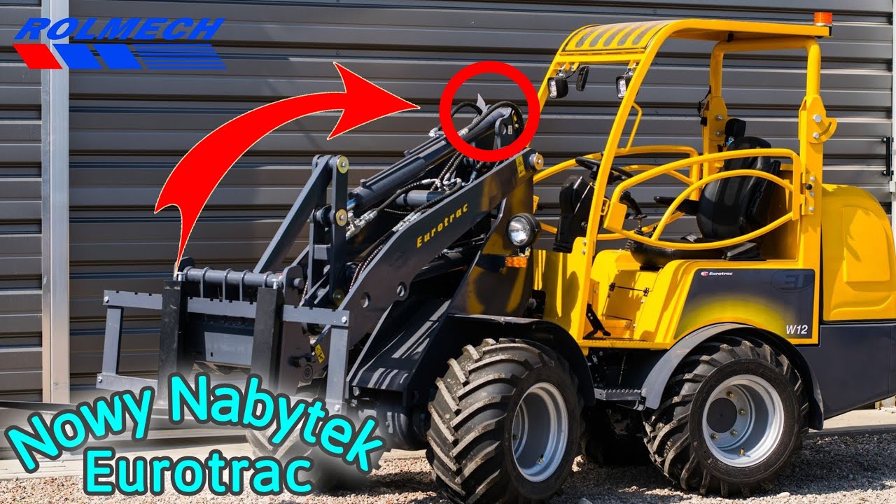 Sprytna, zwinna, mala Ładowarka W12S | ROLMECH