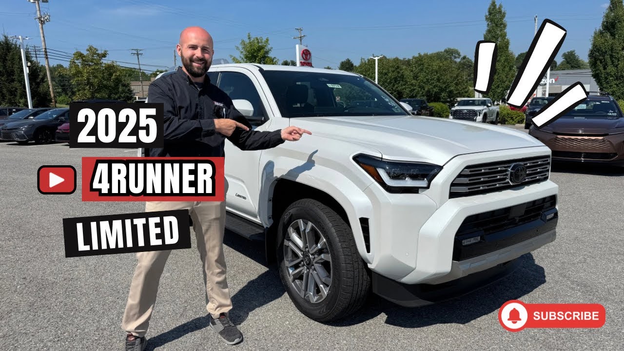 Toyota 4Runner Limited 2025 года с 3-м рядом сидений | Обзор и тест-драйв!