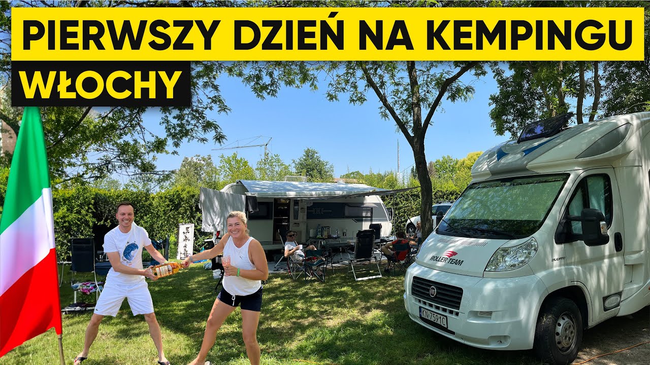 SJESTA ZEPSUŁA NAM PLANY! TAK WYGLĄDA DZIEŃ NA KEMPINGU WE WŁOSZECH 🇮🇹