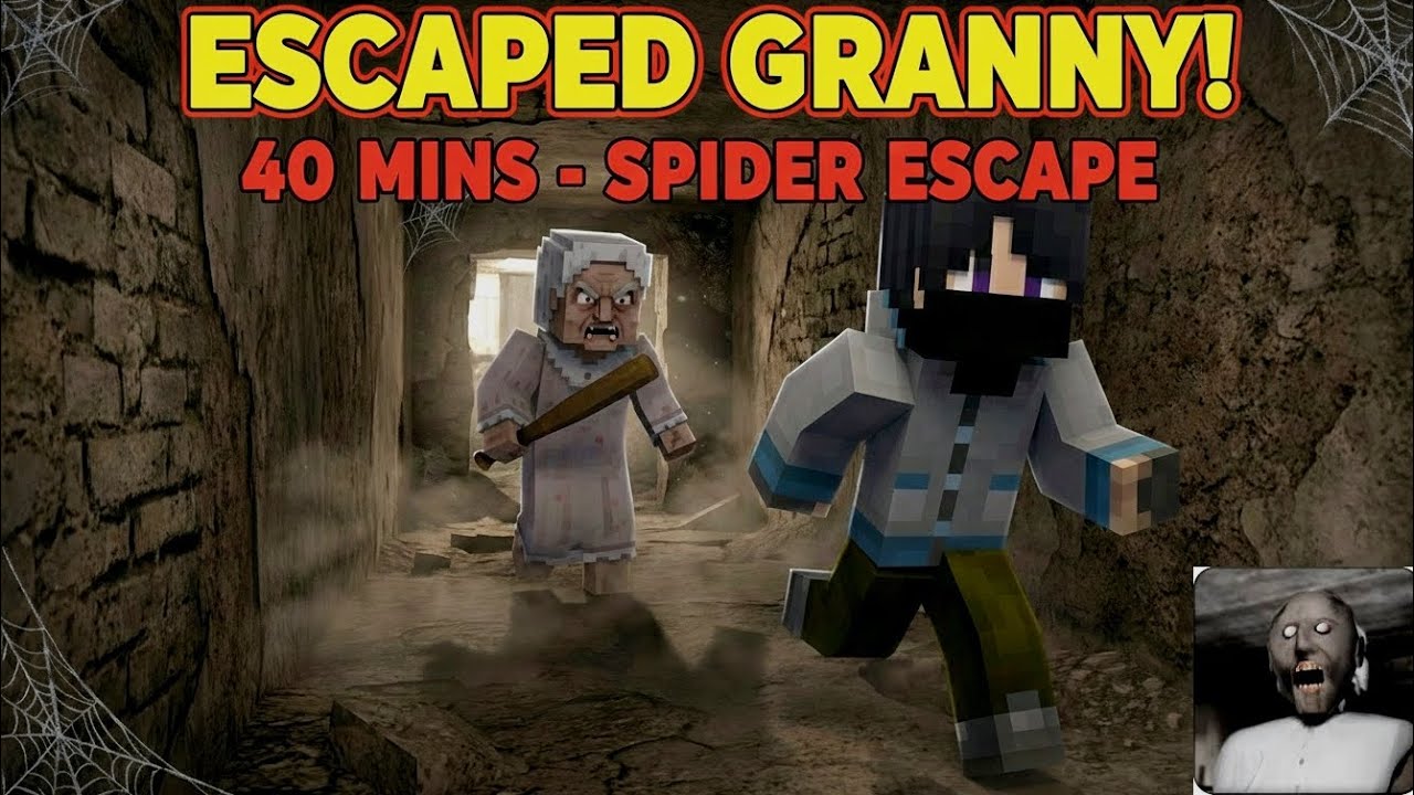 বন্ধুরা আমি 40 মিনিটের কমে Granny horror game এ স্পাইডার স্কেপ করলাম। Granny ।