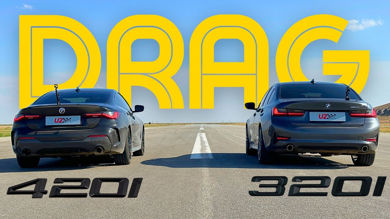 DRAG YARIŞI: BMW 320i G20 vs. BMW 420i G22