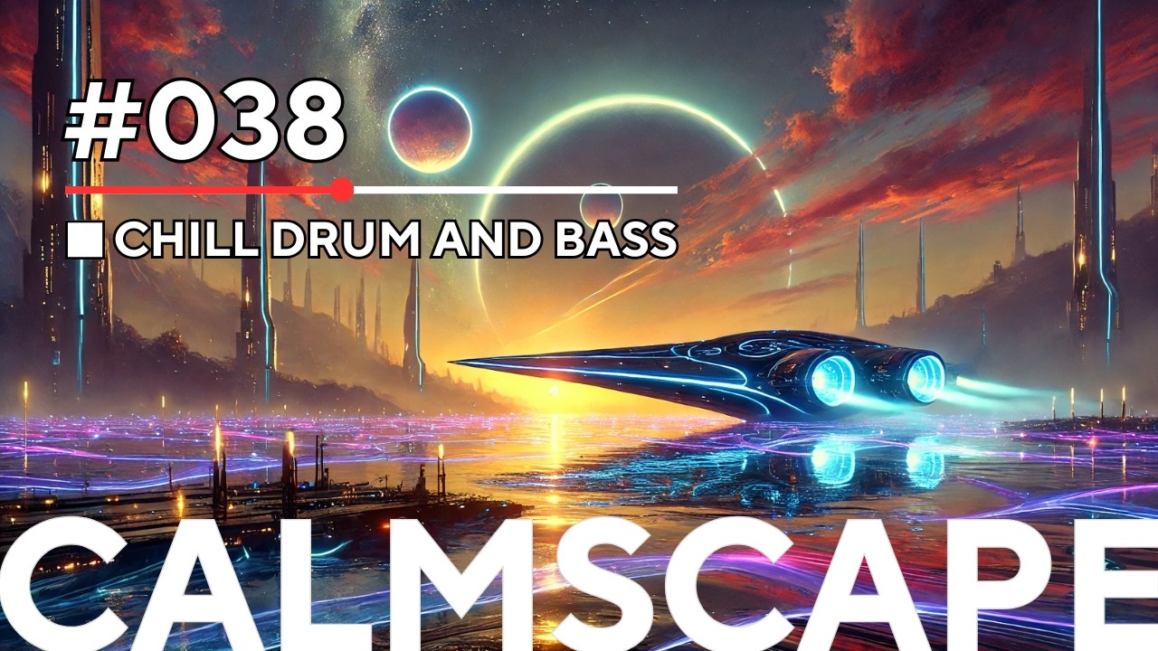 #038 Calmscape | 1 Hour of Chill Drum & Bass (Relaxing DnB Mix for Study, Work, and Vibes)