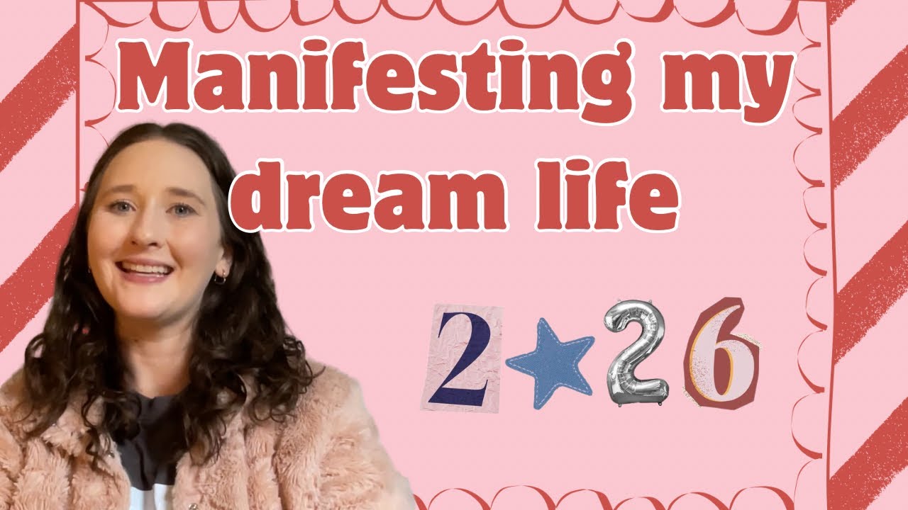 MY FIRST YOUTUBE VIDEO | 2026 reflection, goal setting, bingo card, and making a vision board