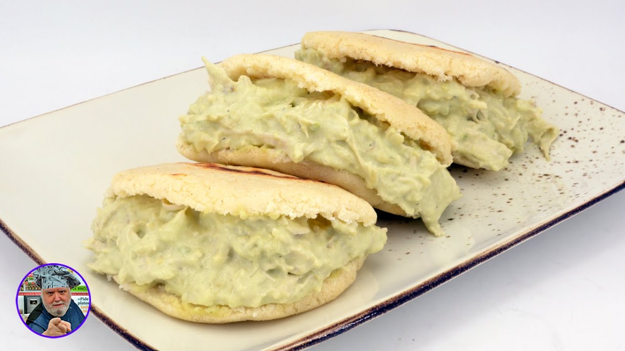 Como hacer Arepas reina pepiada - Homenaje a la cocina americana