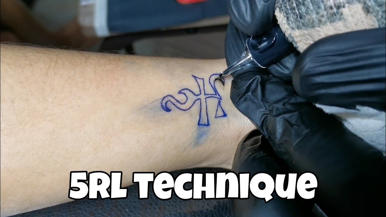 5rl technique paano maiwasan ang over worked tattoo??
