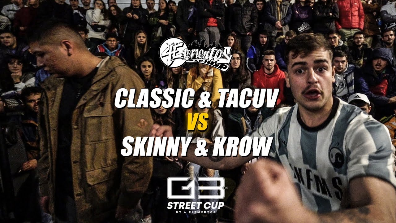 Classic & Tacuv 🆚 Skinny & Krow [OCTAVOS] - G13 STREET CUP BY #4ELEMENTOS