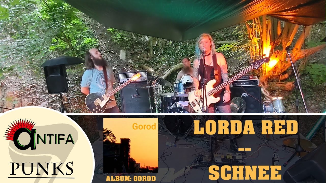 Lorda Red - Schnee (live @Limes-Soli-Konzert 26.06.2021) | Antifa Punks