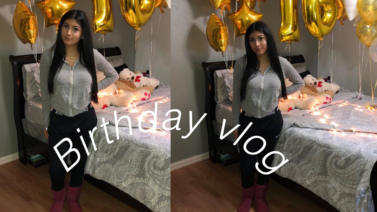 BIRTHDAY VLOG