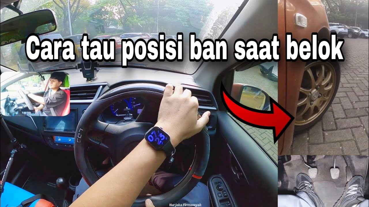 Cara Mengetahui Posisi Ban Saat Belok - Tutorial Nyetir Mobil Manual
