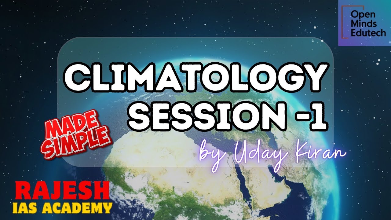Geography - Climatology CLASS-1