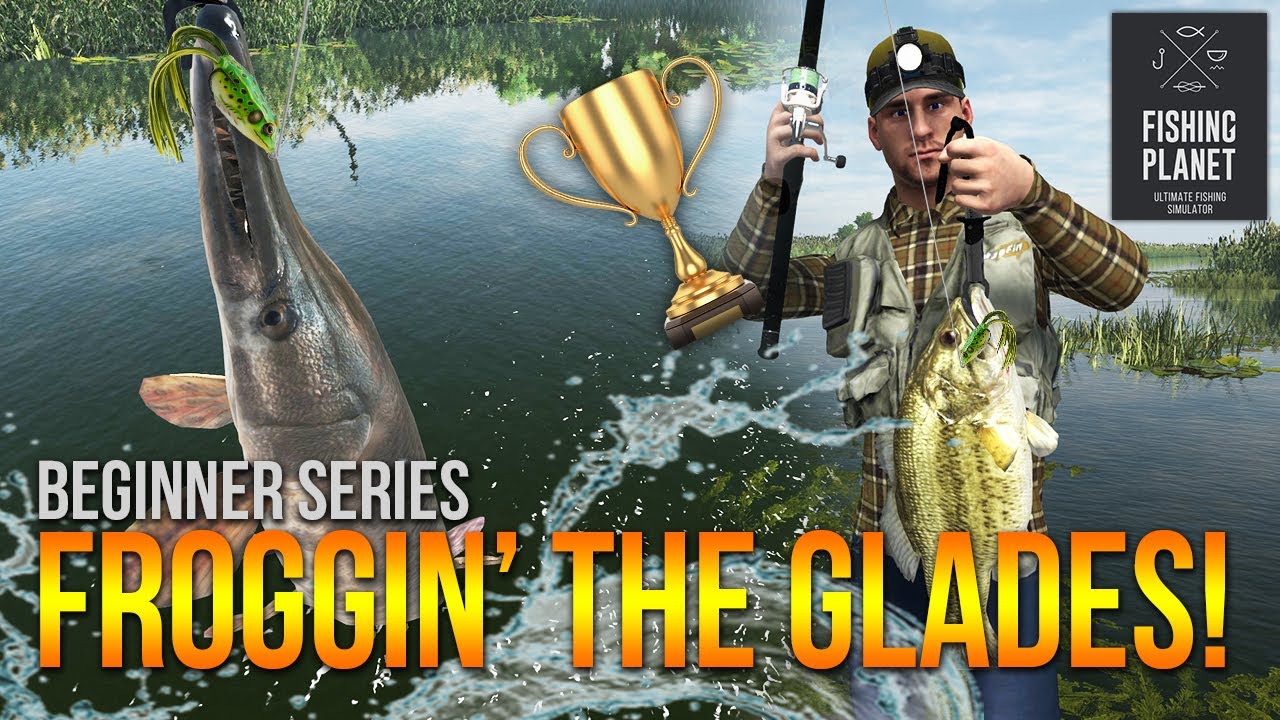 [Ур. 29] РАЗРЫВ Эверглейдс! Рыбалка с лягушкой! | Fishing Planet