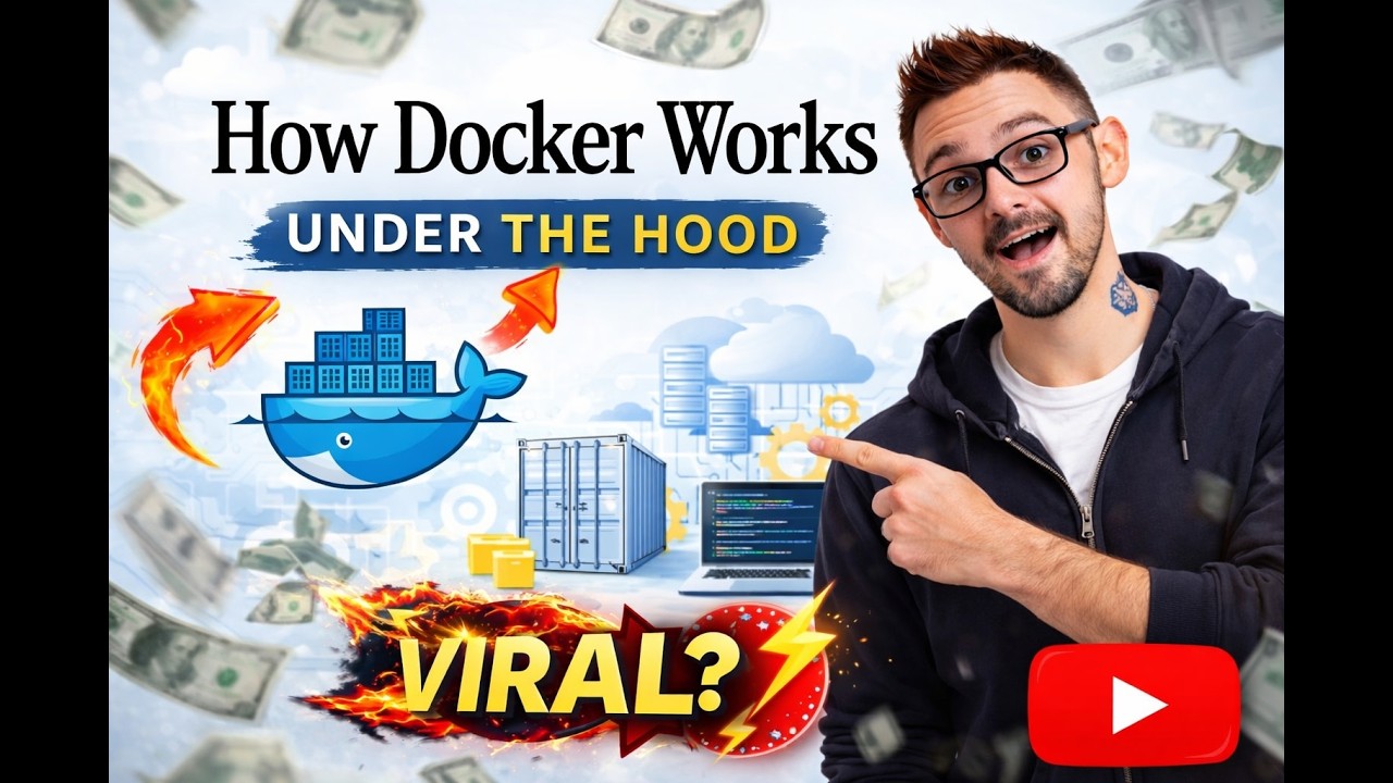 How Docker REALLY Works Under the Hood (Containers Explained)  #docker #devops #programming