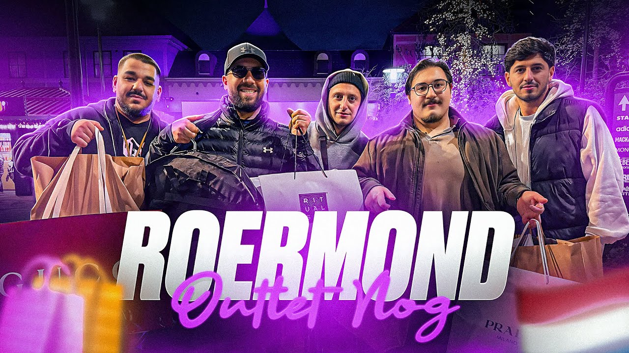 ICH GEHÖRE HIER NICHT HIN 🤣 ROERMOND OUTLET VLOG 🛍️ Mit MertAbi & Onurcan 