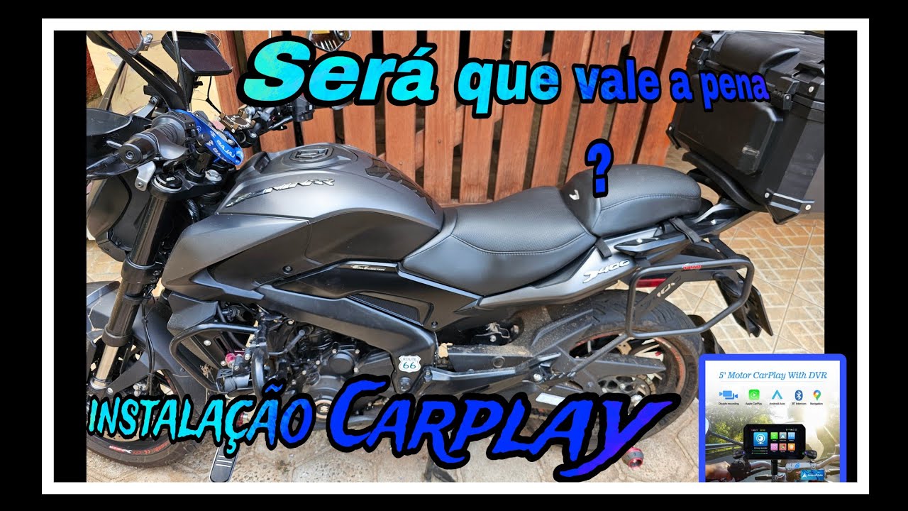 Carplay #dominar400 , vale a pena ?