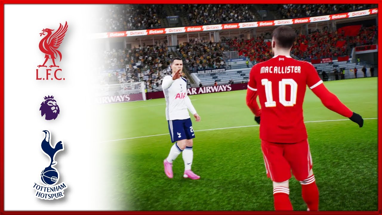 eFootball 2026 | Liverpool 🔴 vs Tottenham ⚪ | English Premier League | RTX ON | 4K 60FPS Gameplay