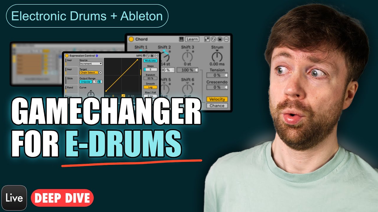 These Ableton Effects Will Totally Change How You Play E-Drums (Deep Dive)