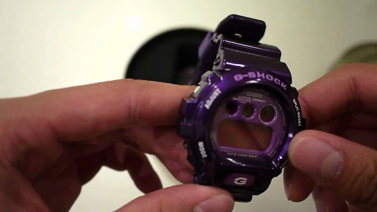 G Shock DW6900CC-6ER (Metallic Purple)