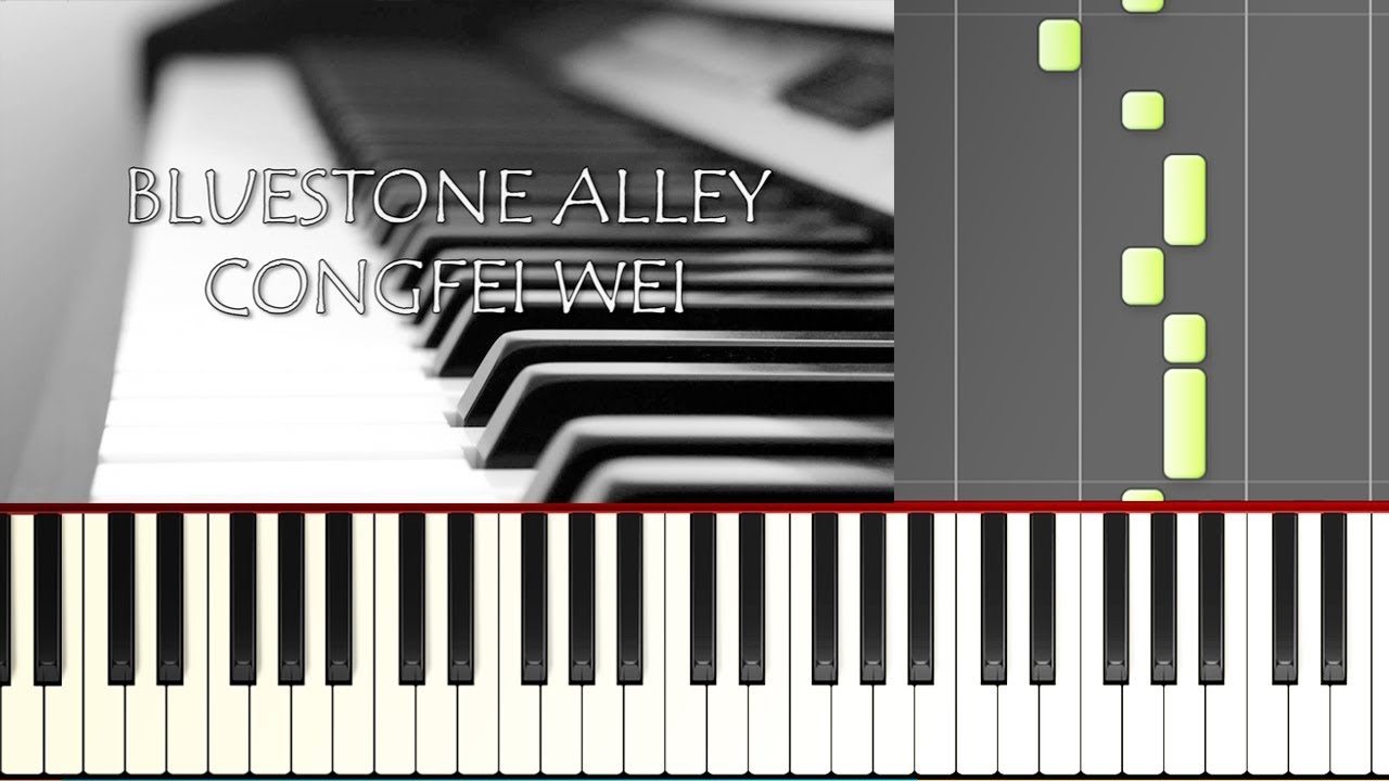 Congfei Wei - Bluestone Alley [PIANO][Sheet Music]