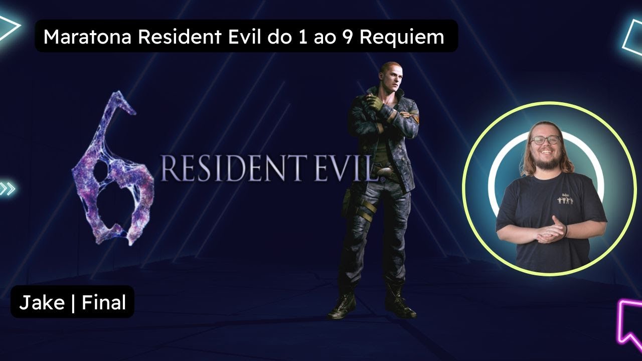 MARATONA RESIDENT EVIL 6 AO VIVO | Jake e Sherry vs. O CAOS TOTAL
