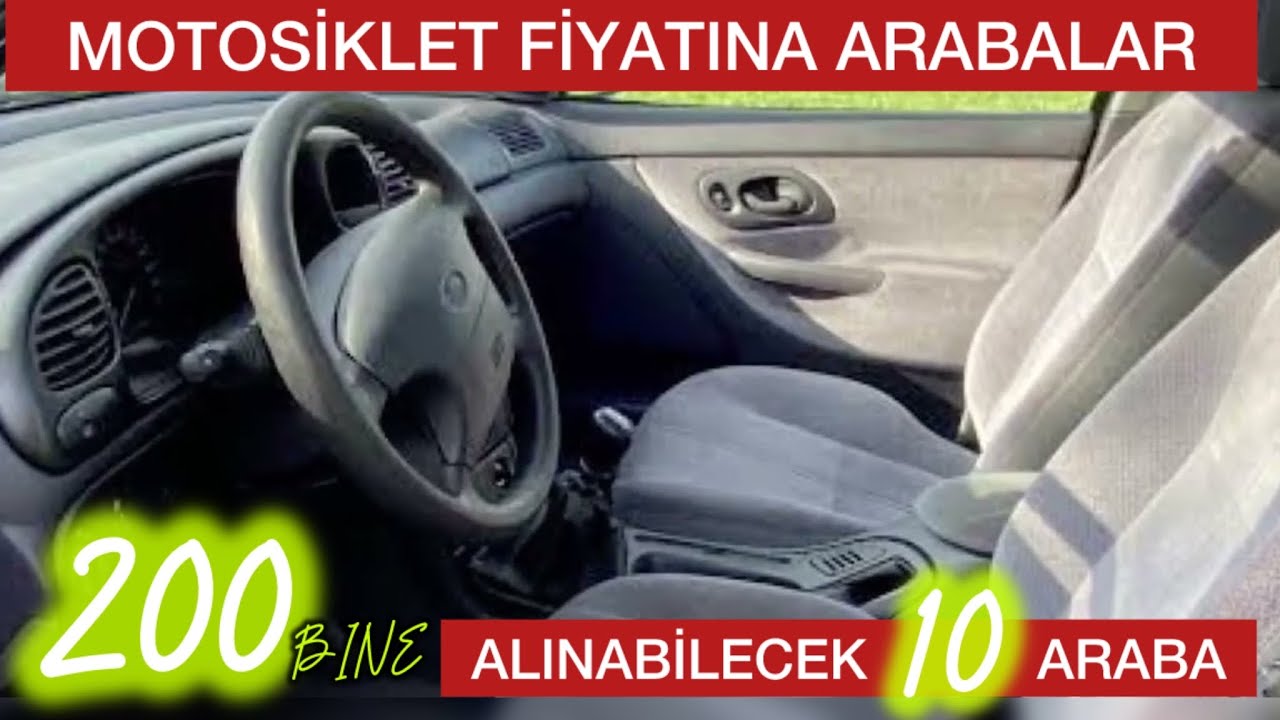 200.000 TL'ye ALINABİLECEK 10 ARABA TAVSİYESİ 2025