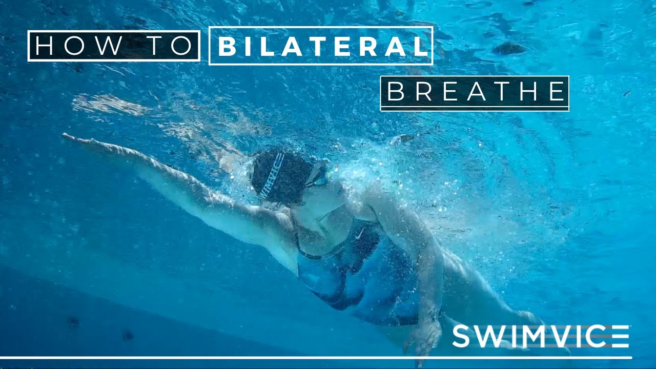 How to Breathe on Both Sides When Swimming Freestyle | Swim Technique | SWIMVICE