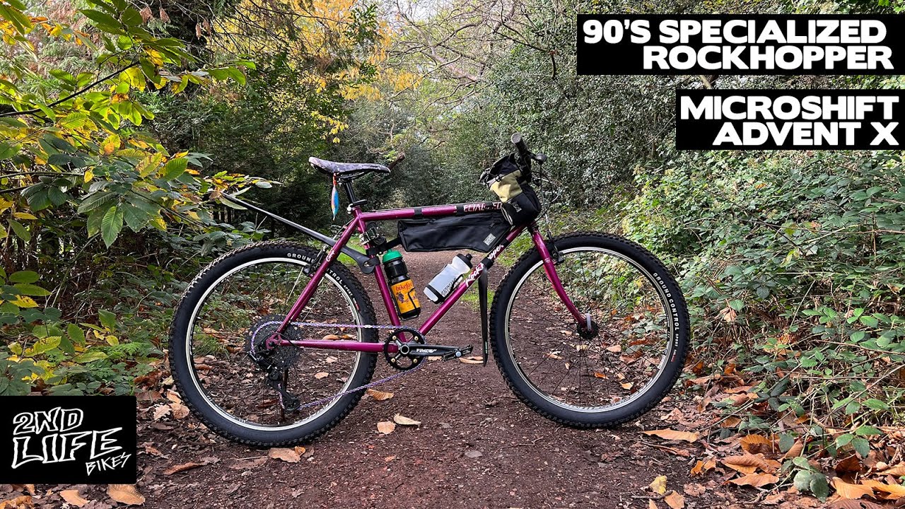 microSHIFT Advent X  On A 90s Specialized RockHopper