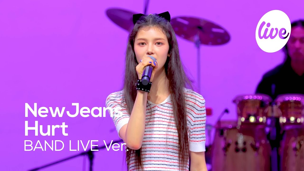 [4K] NewJeans - “Hurt” Band LIVE Concert [it's Live] шоу живой музыки