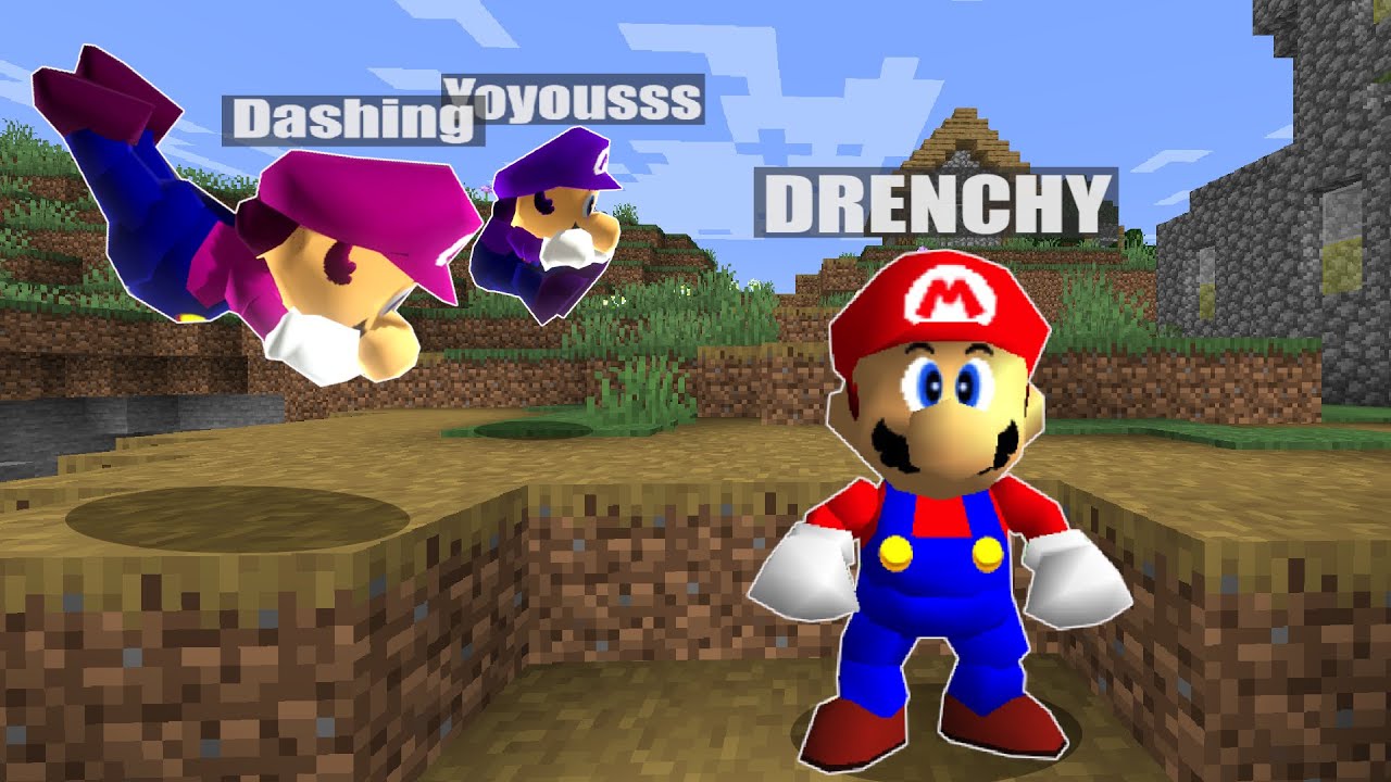 Minecraft Manhunt, But It's Mario 64