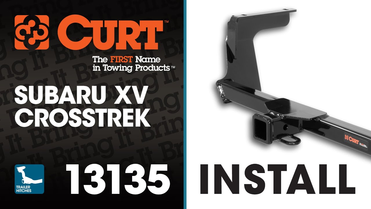 Trailer Hitch Install: CURT 13135 on a Subaru XV Crosstrek