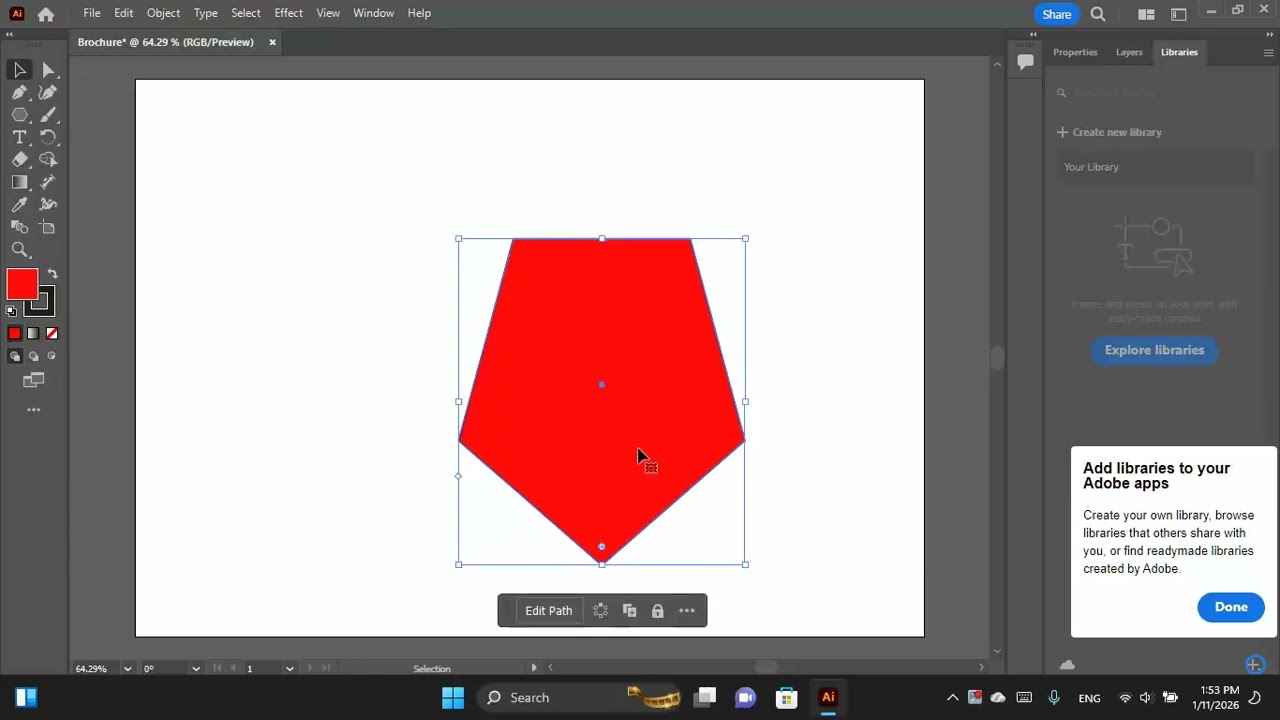 2nd class in illustrator