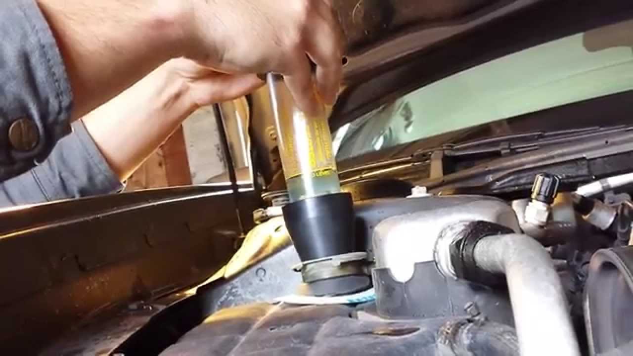 Block Head Gasket Testing a Cadillac Northstar V8