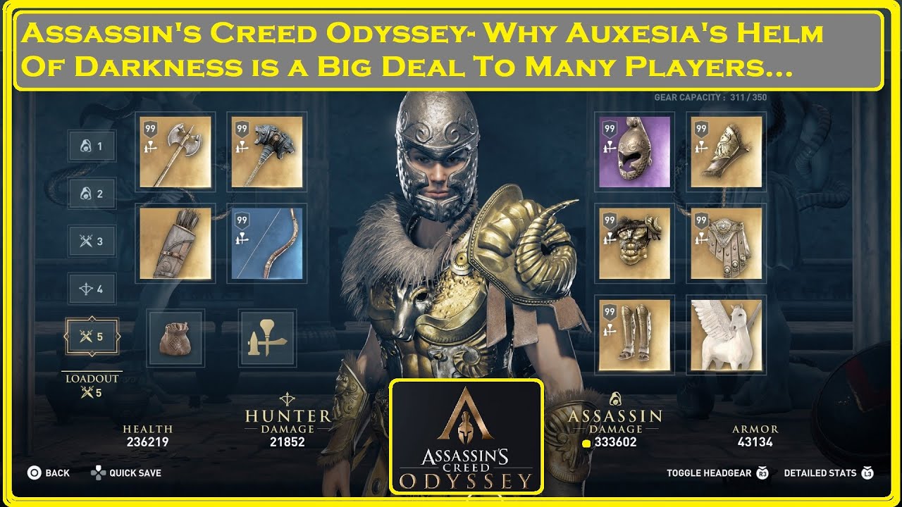 Assassin's Creed Odyssey &mdash; Почему шлем Ауксесии так важен...