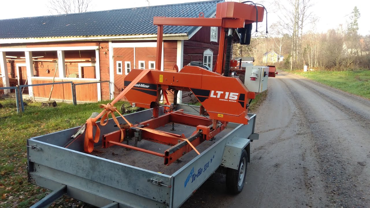 Tukkivannesahat WoodMizer LT15 ja Asko Nurmi Oy Mobiilitukkivannesaha