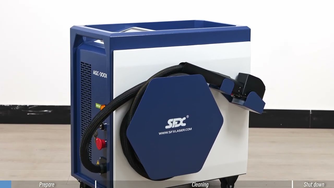SFX Laser Pulse laser cleaning machine AGC-300/AGC-500/APC-300/APC-500